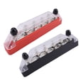thumbnail image 3 of Tachiuwa 2 Pieces Power Distribution Block 6 Ways Busbar for Marine Boat Trailer, 3 of 9