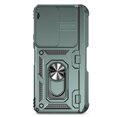 thumbnail image 2 of for Samsung Galaxy Z Fold6 Heavy Duty Case, Rugged Military Grade Shockproof Support Magnetic Car Mount Case with Camera Lens Sliding Cover Ring Holder Stand Hinge Protection Case, Darkgreen, 2 of 11