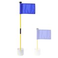 thumbnail image 1 of Soidarity Golf Flagstick Set Portátil Desmontable Ajustable Impermeable Lavable Colorido ABS Agujero Taza Poner Bandera Verde Amarillo Golf Azul Soidarity OD021174-04, 1 of 6
