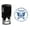 Blue, variant on Printtoo Self Inking Custom Round Butterfly Design Address Return Rubber Stamp Personalized Stamper-Black