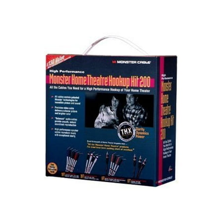Monster Home Theatre Hookup Kit HTK 200 - Video / audio cable kit