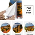 thumbnail image 4 of Peel and Stick Wallpaper Waterproof Linn Cove Viaduct Blue Ridge Parkway North Wall Mural Decor Self Adhesive and Removable 69in x 98in, 4 of 8