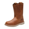thumbnail image 1 of Botas Hombre Tipo Piel Lisas Cómodas Moda, 1 of 4