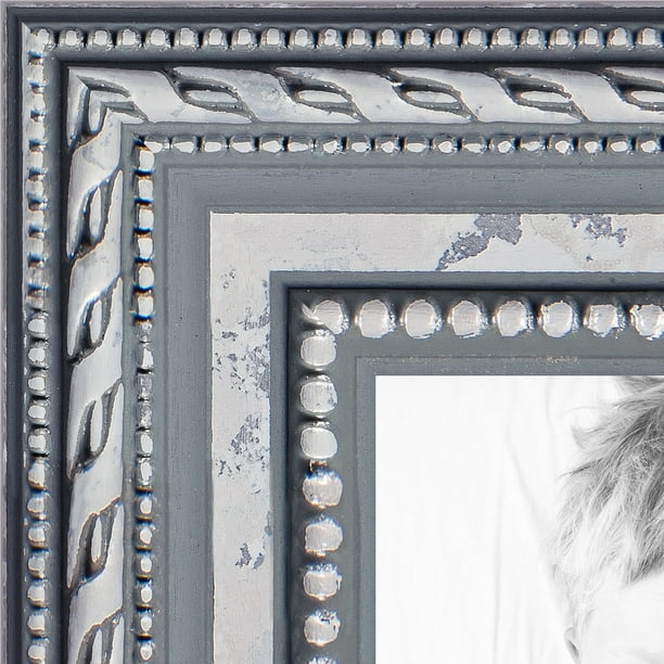 ArtToFrames 24x30 Inch Silver Picture Frame, This Silver Wood Poster