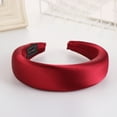 thumbnail image 5 of Satin Sponge Headband for Women Soft Hair Hoop Sweet Style Girls Hair Accessory, 5 of 7