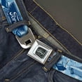 thumbnail image 2 of Ford Emblem Vintage Ford Logo 1967 Galaxie 500 Stars Blues Webbing Seatbelt Seatbelt Belt Kids, 2 of 2