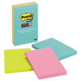 thumbnail image 2 of Pads In Miami Colors, Lined, 4 X 6, 90 Sheets/pad, 3 Pads/pack | Bundle of 5 Packs, 2 of 4