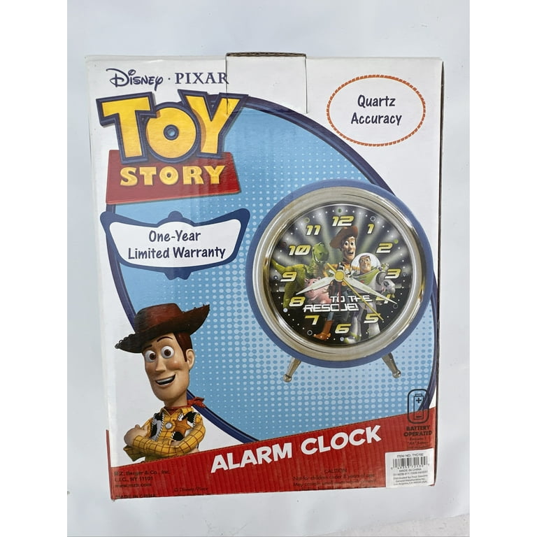 Disney Pixar's Toy Story Character Cartoon Kids Alarm Clock