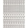 thumbnail image 2 of Artistic Weavers Moroccan Shag Area Rug, White, 7'10" x 10'2", 2 of 7
