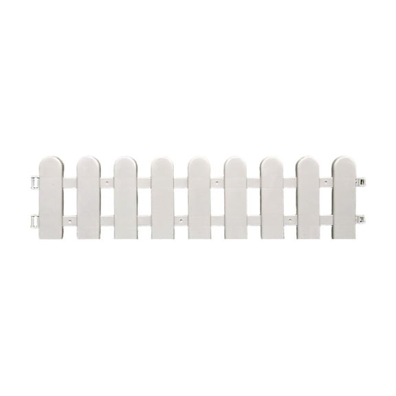 Yard Fence Small Fence Mini Fence - Garden Fence Home Fence, Decorative Border for Flower Beds, 12 Panels, 14 inches tall