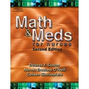 Math and Meds for Nurses [Paperback - Used]