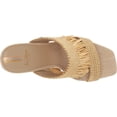 thumbnail image 5 of Sam Edelman Kamryn Natural Squared Toe Block Heel Slip On Raffia Heeled Sandals (Natural, 6), 5 of 6