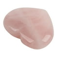 thumbnail image 4 of Healing , Heart Stone Puffy Shaped Love Palm Stone Rose Quartz Chakra Reiki Balancing, 4 of 8