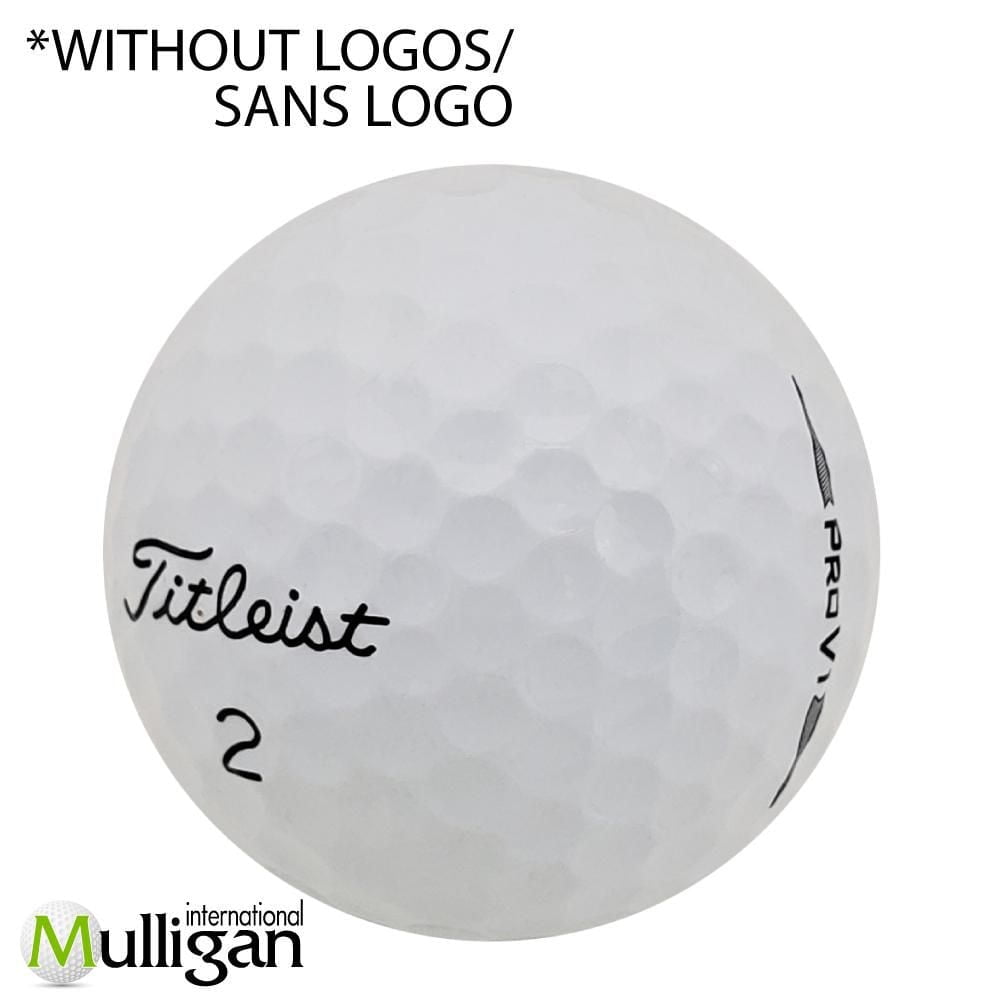 Mulligan - 48 Titleist Pro V1 2020 5A Pristine Recycled Used Golf Balls, White