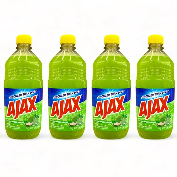 Ajax Lime and Banking Soda Scented Multipurpose Cleaner 16.9 oz ( 4 Pack )