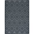 thumbnail image 5 of Nourison Versatile Indoor/Outdoor Navy Blue 4' x 6' Area Rug, (4x6), 5 of 10