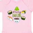 thumbnail image 4 of Inktastic Soy Amazing Cute Sushi and Wasabi Boys or Girls Baby Bodysuit, 4 of 5