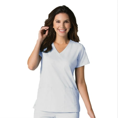 

Maevn EON Women s Back Mesh Panel Shaped V-Neck Scrub Top [XXS - 3XL FREE SHIPPING]