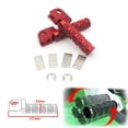 thumbnail image 1 of Clavijas de piezaza delanteras CNC, clavijas de piezaza, clavijas de piezaza de repuesto para Z650 Z900 Z750 ER-6N ER-6F rojo shamjiam Reposapiés de motocicleta, 1 of 8