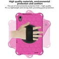 thumbnail image 4 of Dteck Case for Samsung Galaxy Tab A 8.4-inch T307 (2020 Released) ,Shockproof Rubber Hybrid EVA Protection Hand /Shoulder Strap Hard Kickstand Back Cover,Rose+Black, 4 of 6