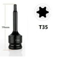 thumbnail image 1 of 1Pc 1/2Inch Hex Torx Screwdriver Bit Drive Socket Adapter Head T20 T40 T30 T100, 1 of 7