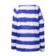 thumbnail image 5 of Blusa informal de manga larga con estampado de tiras y cuello redondo a la moda para mujer Fridja  FKASFK2957, 5 of 8