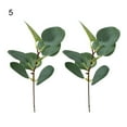 thumbnail image 2 of Cheer.US 10 Pcs Artificial Greenery Stems Eucalyptus Clove Leaves&nbsp;Faux Handmade Garland Leaves Foliage Plants Greenery Stems Plastic Plants Floral for Home Party Wedding Decoration, 2 of 7