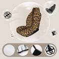thumbnail image 3 of Leopard Print Seamless Pattern Car Seat Covers Front Seats Universal Fit for Cars SUV Truck Auto Interior Accessories, 3 of 3