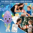 thumbnail image 4 of Gmdisc Baby Dancing Octopus Toy for 1 2 3 4 5 Year Old Boy Girl, Baby Tummy Time Electric Crawling Octopus Toys 12-18 Months, Dancing Squid Toy for Walking Toddlers, 4 of 7