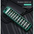 thumbnail image 2 of 10-Piece 1/2 Inch Drive Short Hex Socket Set for Heavy-Duty Ratchet Wrenches – 3-7cm Length, Durable Construction, Ideal for Automobile Repairs, Engine Maintenance & Tire Changes – 0.78KG, 2 of 6