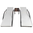 thumbnail image 2 of vidaXL Chaises Longues avec Table en Rotin Synthétique Brun, 2 of 4