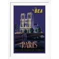 thumbnail image 2 of Be Paris and Notre Dame Cathedral Framed Art Print by Daphne Padden, 24" x 36", Sold by Art.com, 2 of 5