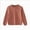 Rose Gold, variant on 6-12 Months Toddler Girls Knitted Cardigan Sweater Kids Plain Warm Sweaters Long Sleeve Button Jacket Fall Winter Thermal Tops Rose Gold School Sweater Coat