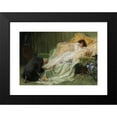 thumbnail image 2 of Hermann Clementz 14x11 Black Modern Framed Museum Art Print Titled - Beauty Cult - the Pedicure (1903), 2 of 5