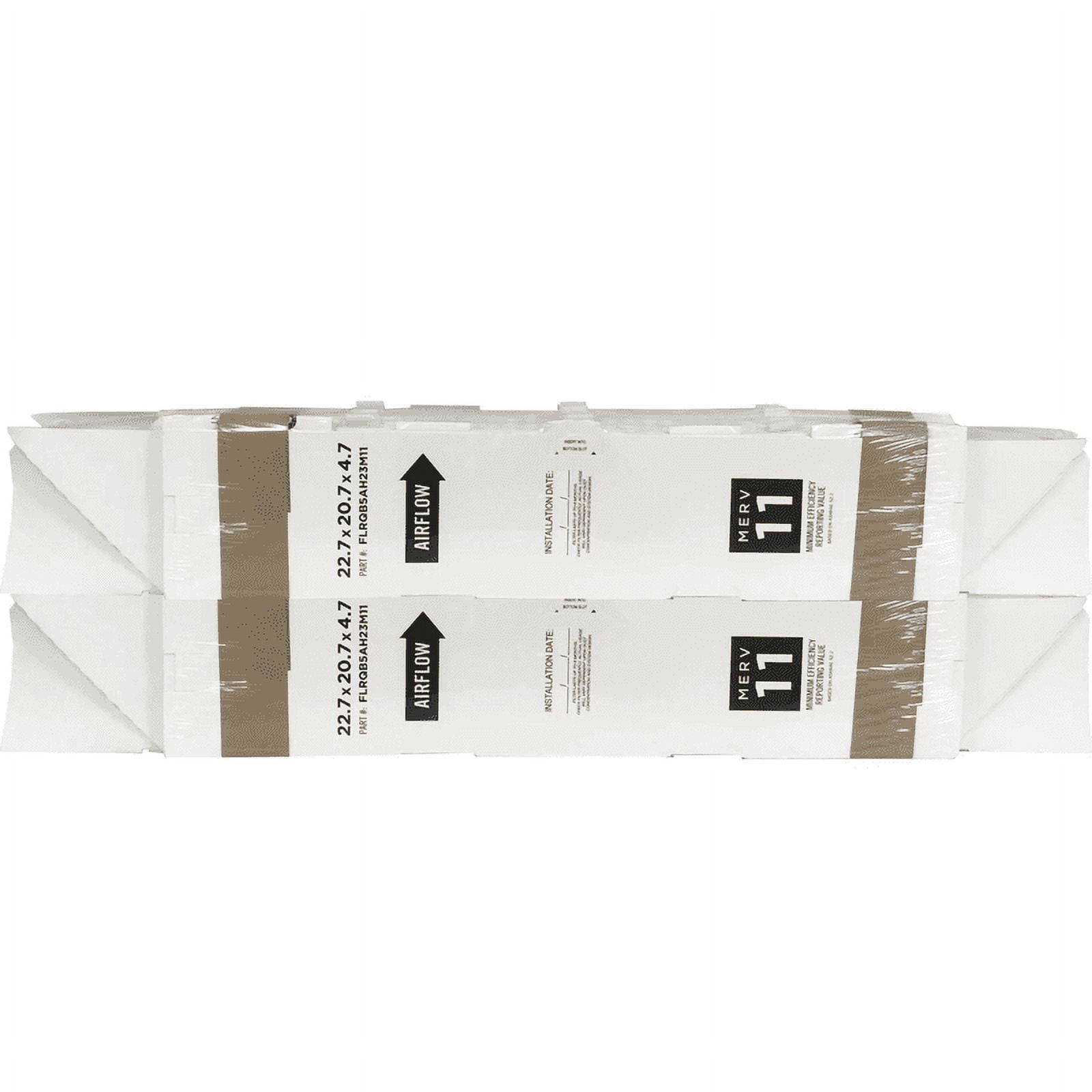 New Trane FLRQB5AH23M11 - 22.7"L x 20.7"W x 4.7"H M11 2-Pk Replacement Filter for Dust Merv 11