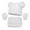 White, variant on UngA Kids Winter Hat Gloves Scarf Set, Winter Hats and Gloves for Girls with Pom, Neck Warmer Thick Lining Set (Grey,2-12 Years)