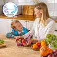 thumbnail image 2 of Juego de recipientes para aperitivos Mothercould con 8 compartimentos (paquete de 2), 2 of 9