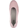 thumbnail image 3 of Cliffs by White Mountain Pavlina Dusty Pink/Knit/Fab Comfort Knit Ballet Flats (Dusty Pink/Knit/Fab, 9), 3 of 6