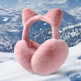 thumbnail image 3 of MezoJaoie Ear Muffs Cute Folding Warm Winter Women Running Cat Ear Warmers for Kids Girls Cold Weather Outdoor Snow Sports Running Cycling Commuting, 3 of 8
