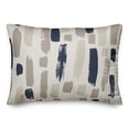 thumbnail image 2 of Creative Products Blue Gray Paint Strokes 14x20 Indoor / Outdoor Pillow, 2 of 3