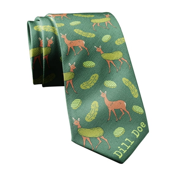 Dill Doe Necktie Funny Neckties for Men Offensive Novelty Ties for Men