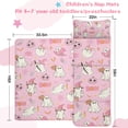 thumbnail image 5 of Halloween Cute Ghosts with Boo Toddler Nap Mats for Kids Preschool,59"x22" Sleeping Mat Bag or Kids,Toddler Sleeping Bag,Toddler Nap Mat or Daycare, 5 of 6