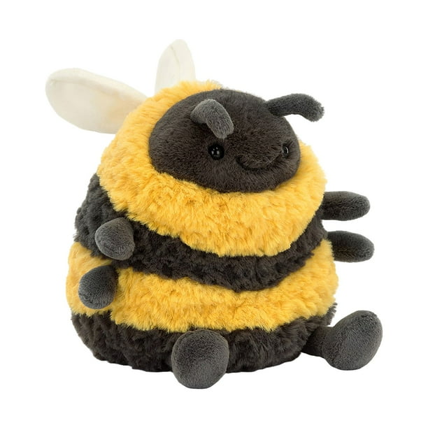 Jellycat Albee Bee Plush, 6.29in - Cute and Cuddly, Ideal for Kids