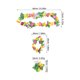 thumbnail image 2 of EXHUMKY 4 De Guirnalda Floral Artificial Para Fiesta Con Collar Y Diadema De Colores, 2 of 6