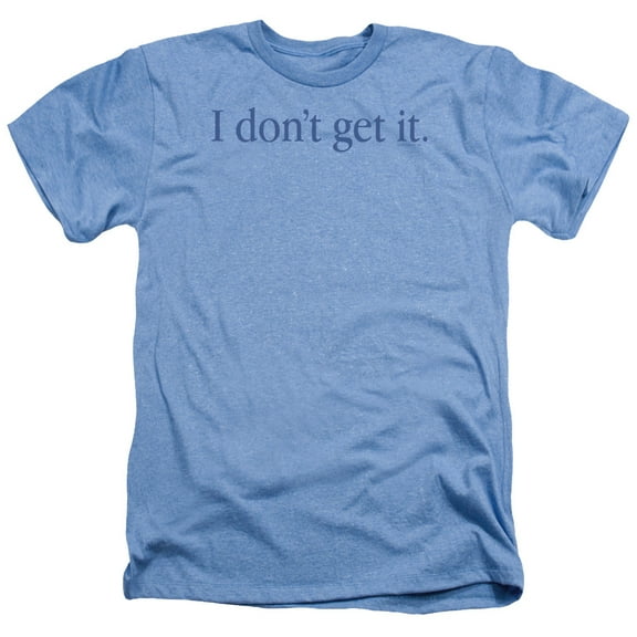 - I Dont Get It - Heather Short Sleeve Shirt - XX-Large