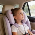 thumbnail image 2 of Banana Shaped Car Neck Support Pillow, Soft Head Rest Cushion, Comfortable Travel Head Protection Pad for Vehicle Seat Driving Riding Rest Relaxation Use, 2 of 7