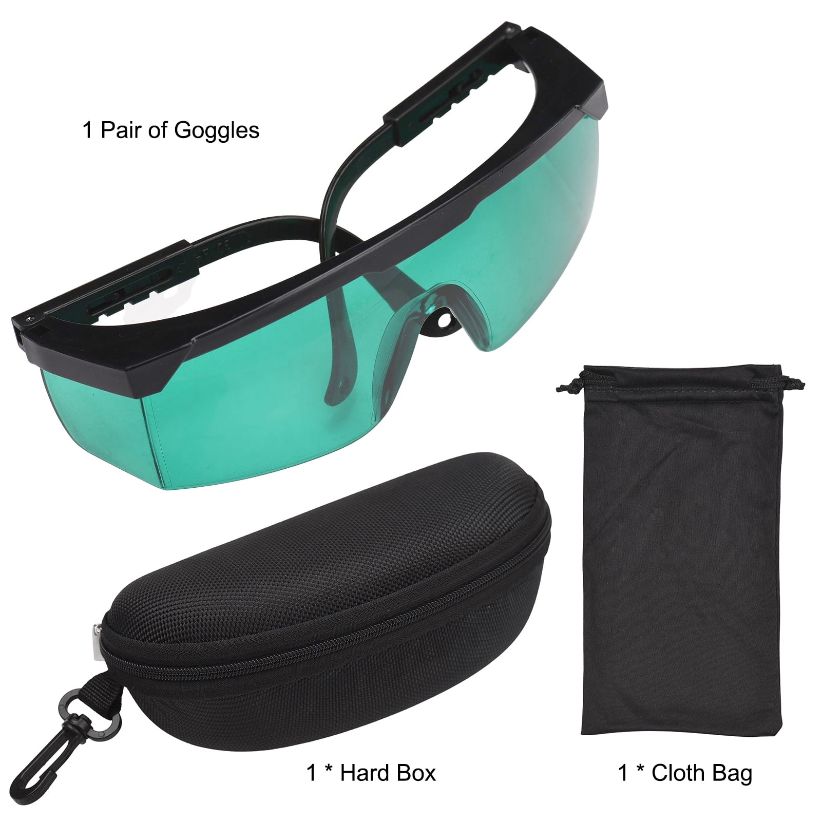 Leather goggles pack portable ins goggles case pressure-resistant