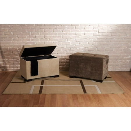 Avenue Six Detour Storage Chest with Lid, Vintage Shiitake