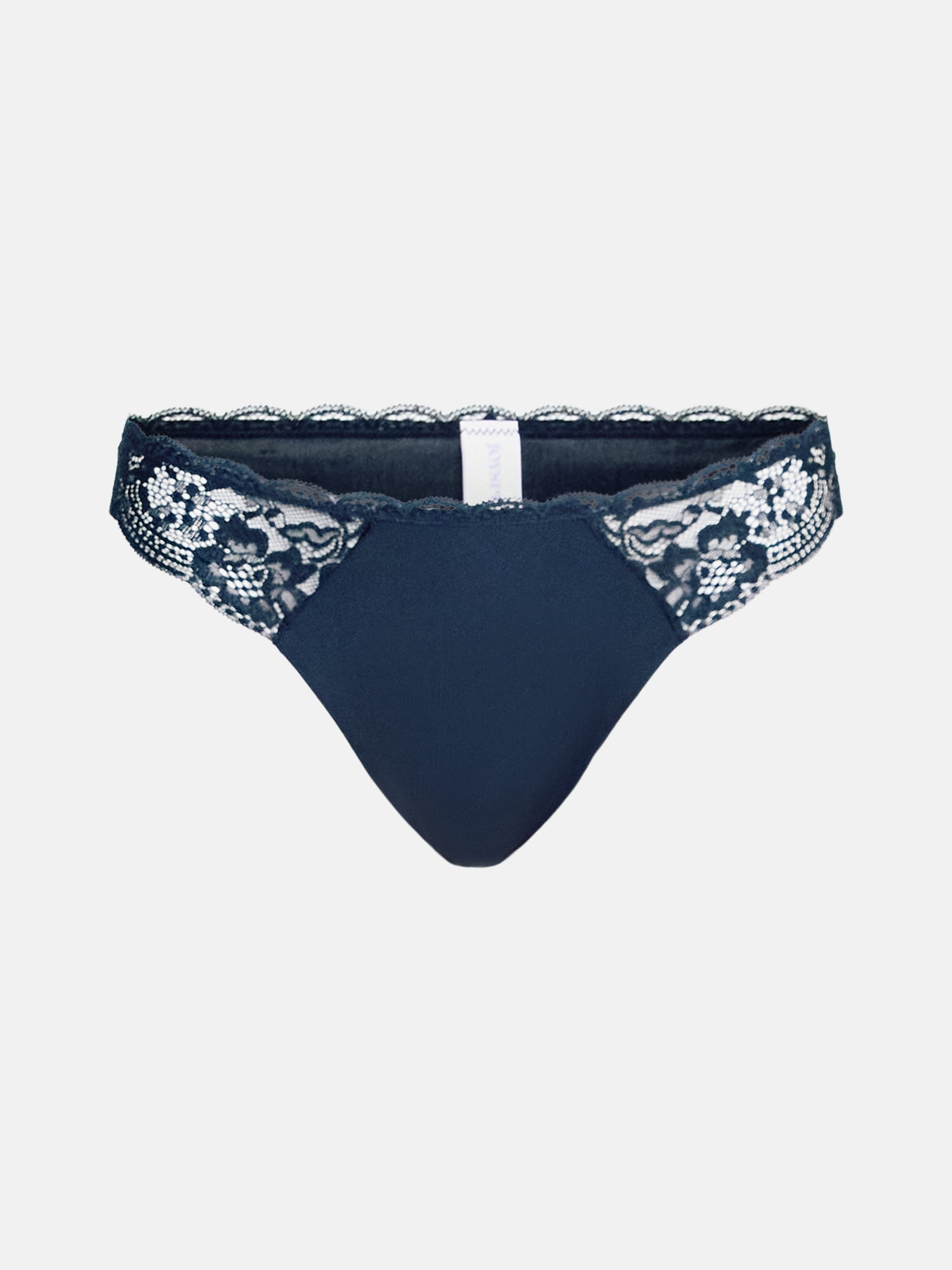 Joyspun Women's Microfiber and Lace Cheeky Panties, 3-pack, Sizes to 3XL
