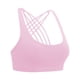 thumbnail image 5 of Sonducket Sujetadores deportivos Entrenamientos Fitness Sujetador Ejercicio Ductilidad Diseño único Moda sin costuras Acolchado para mujer Rosa XL 2Conjunto, 5 of 6
